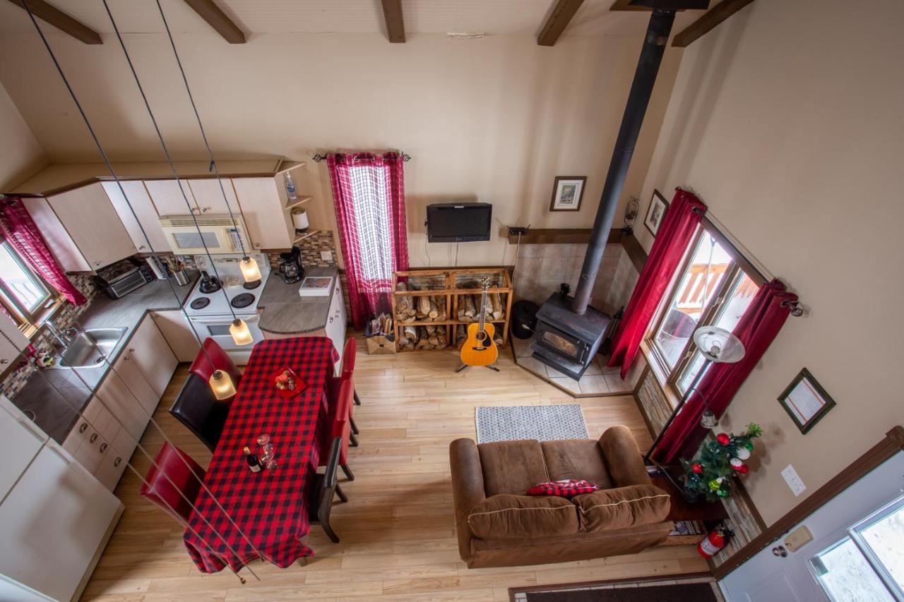 Chalets Du Domaine - De Luxe Notre-Dame-Des-Bois Bagian luar foto